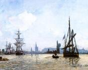 View of Rouen - 约翰·巴托特·琼坎